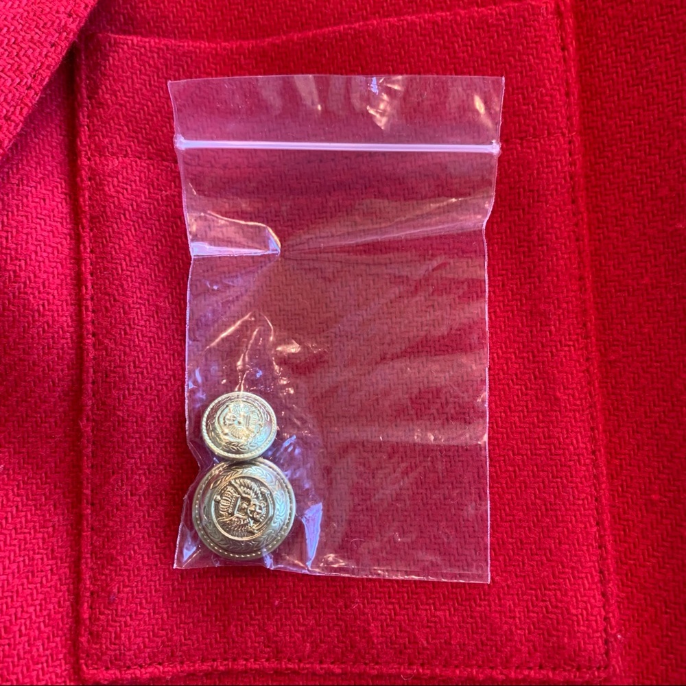 VTG Rafferty Red Blazer - Picture 6 of 8